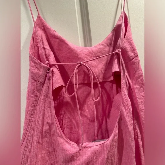 Zara Pink Flowy Mini Dress - Picture 5 of 7